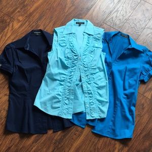 Set of 3 work blouses!